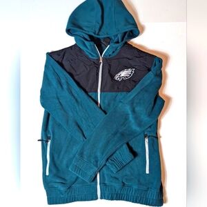 Philadelphia Eagles Full-Zip Hooded Jacket - NFL Official Team Apparel